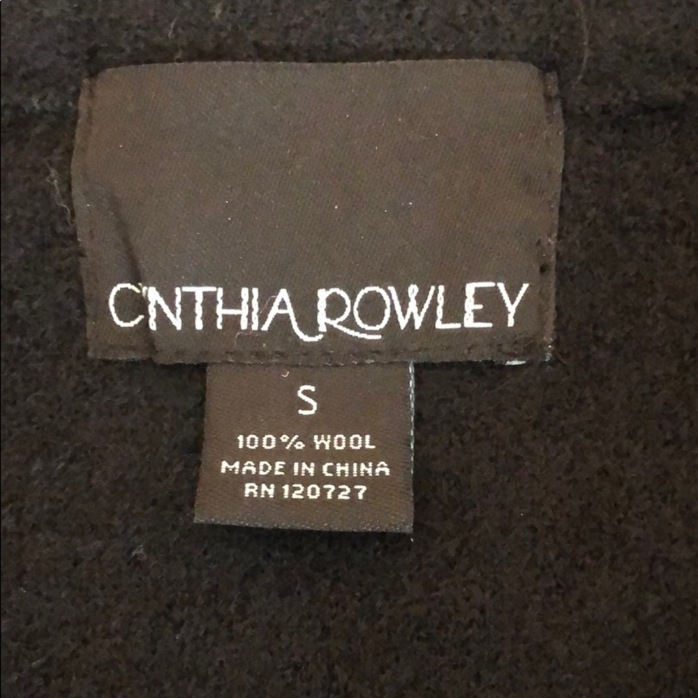 CYNTHIA ROWLEY SWEATER JACKET - Picture 4 of 6